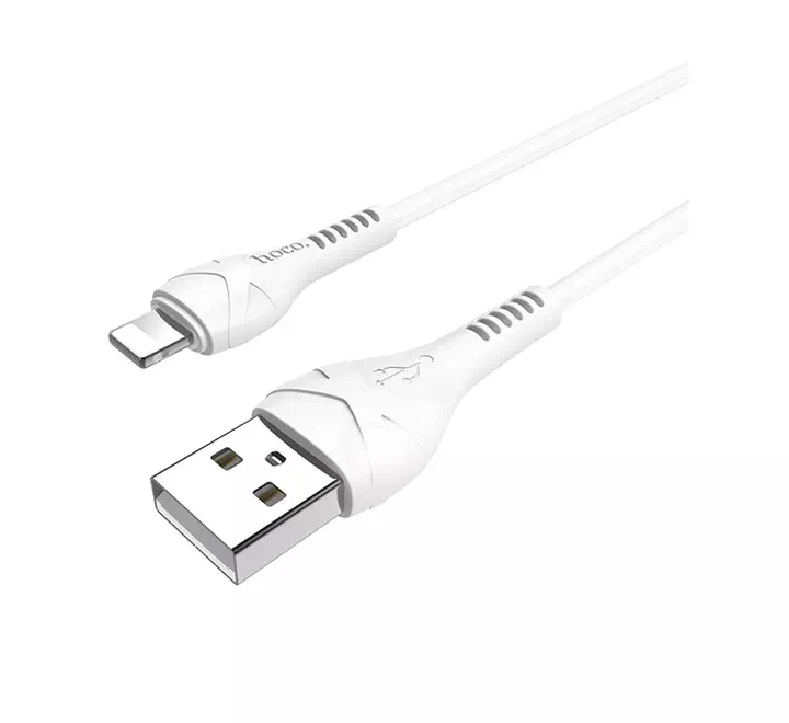 Hoco X37 Cool power charging data cable for Lightning white - Image 2