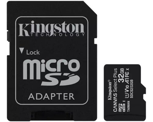 Kingston SDCS2 32GB With SD adapter