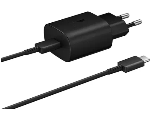 Type- C Samsung 25W EP-TA800 AC Charger Black