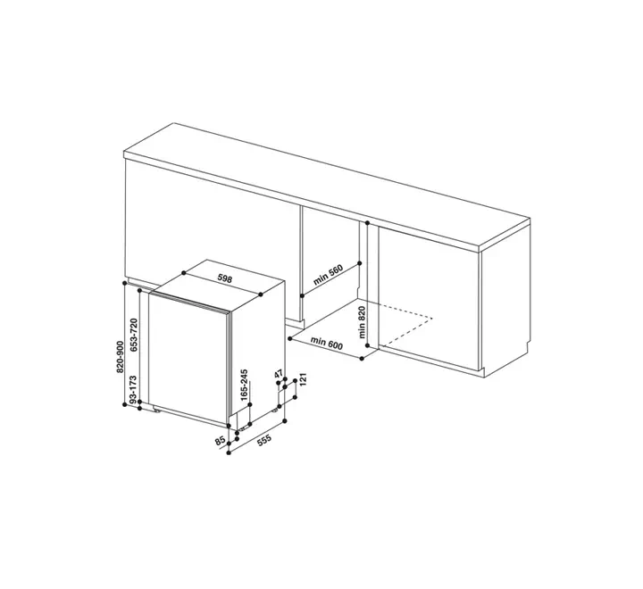 Whirlpool WI 3010 BI White - Image 3