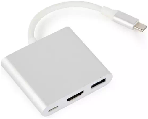 USB type-C multi-adapter Silver