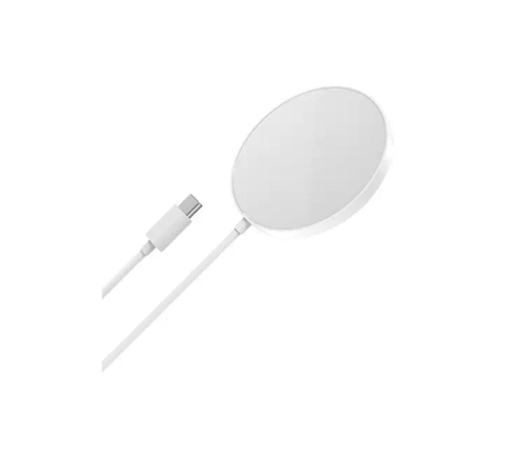 HOCO CW28 magnetic wireless fast charger white