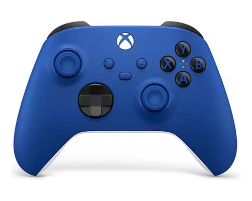 Microsoft Official Xbox Series X/S Wireless Controller - Shock Blue