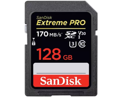 SanDisk Extreme Pro SDXC Card 128GB