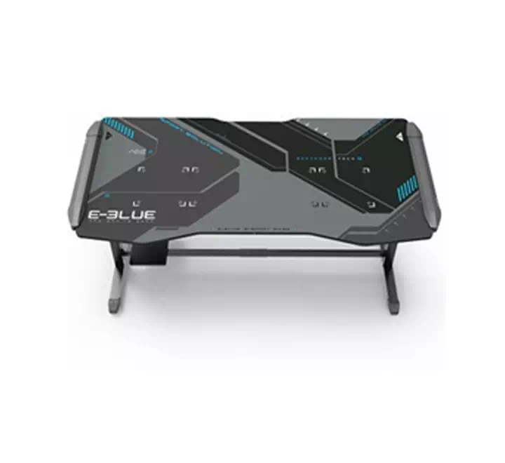 E-blue EGT576BKAA-IA Gaming Desk Height-Adjustabe Glowing