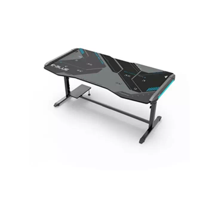 E-blue EGT576BKAA-IA Gaming Desk Height-Adjustabe Glowing - Image 3