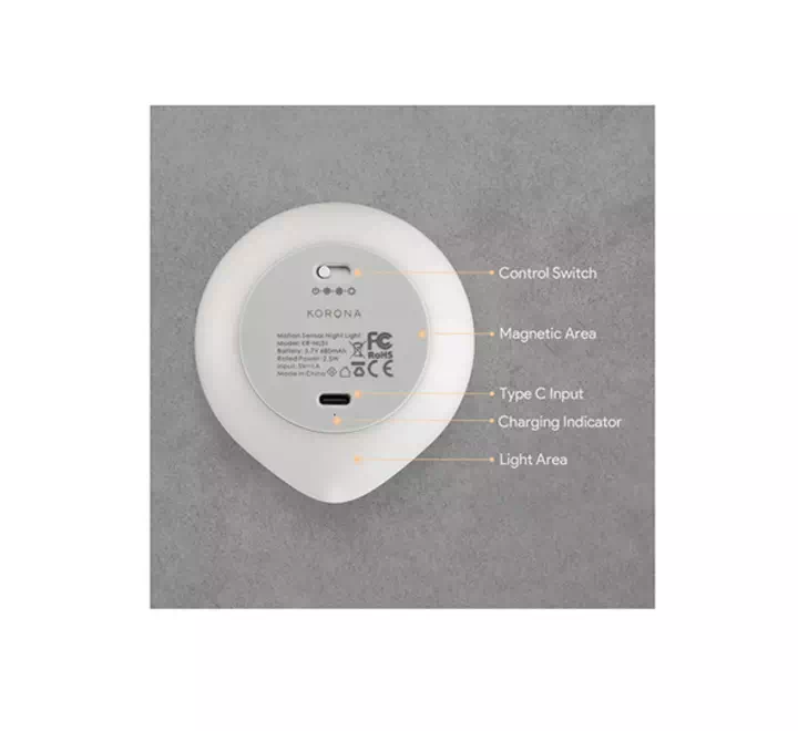Aukey RONA KR-NL01 (2 Pack) LED Motion Sensor Night Light - Image 2