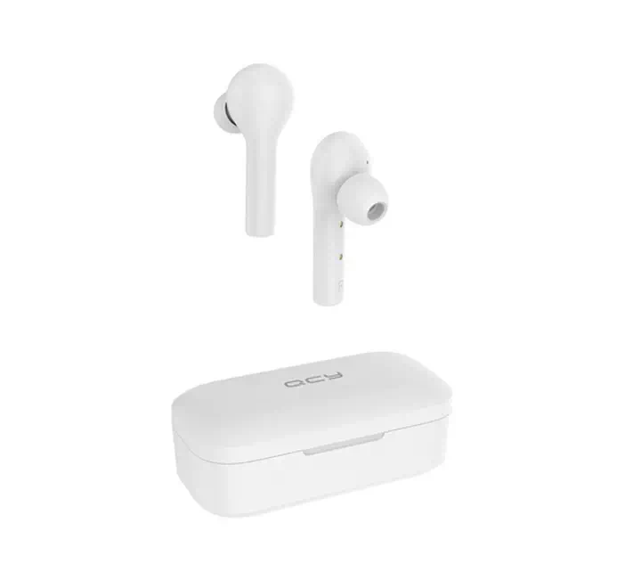 QCY T5 True Bluetooth 5.0 Wireless Earbuds White - Image 2