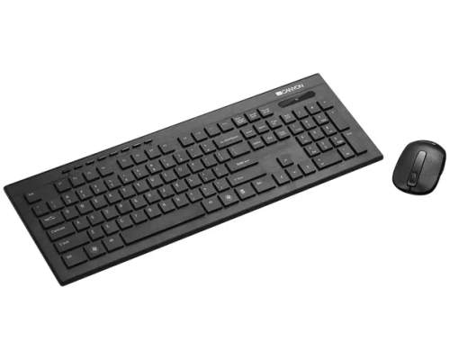 Canyon Wireless Combo Set CNS-HSETW4-RU Keyboard Black