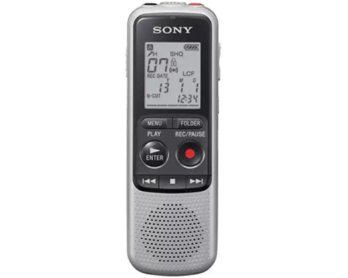 Sony ICD-BX140 4GB Digital Voice Recorder - Silver