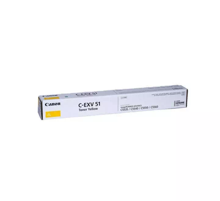 Canon C-EXV 51 Toner Cartridge Yellow - Image 2