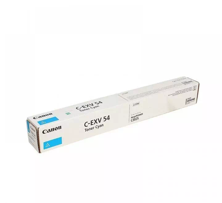 Canon C-EXV54 Toner Cartridge Cyan - Image 2