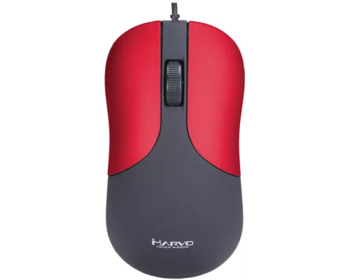 Marvo DMS002RD 1200 DPI USB Wired Mouse RED