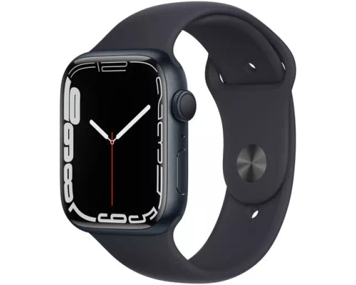 Apple Watch Series 7 GPS, 45mm Midnight A2474 (MKN53RB/A)