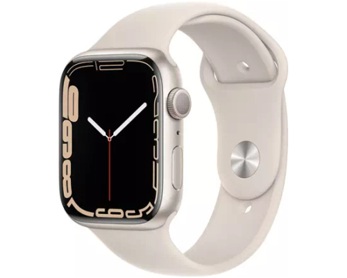 Apple Watch Series 7 GPS, 45mm Starlight A2474 (MKN63RB/A)