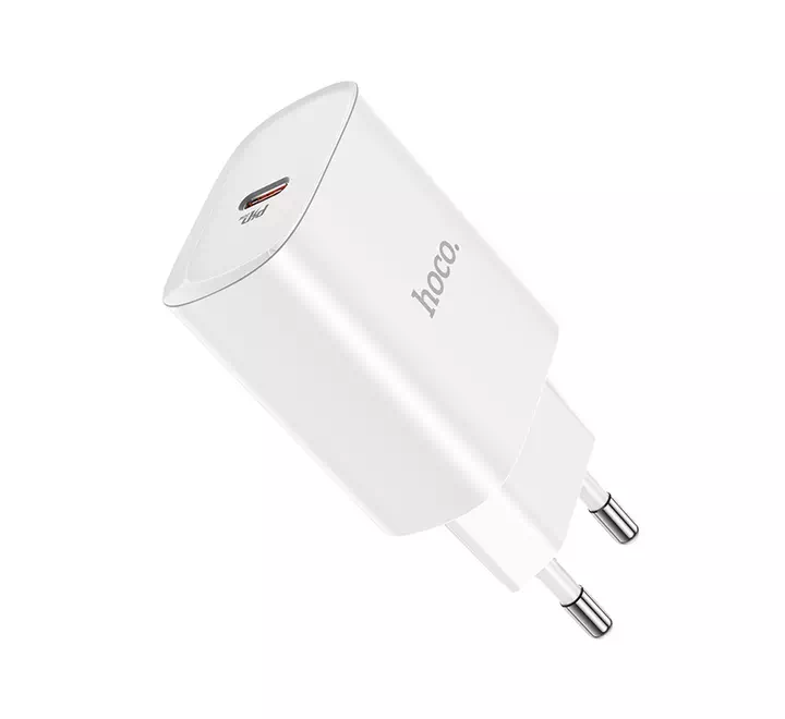 Wall Charger/ Hoco N14 20W Smart single port Type-C, white