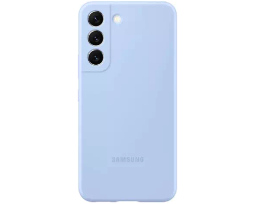 Mobile Phone Case/ Samsung Galaxy S22 Silicone Cover Artic Blue