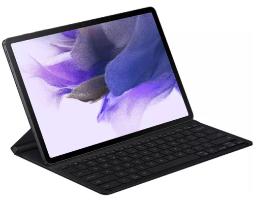 Samsung Galaxy Tab S8+ | S7+ | S7 FE Book case with keyboard Cove Slim Black (EF-DT730BBRGRU)
