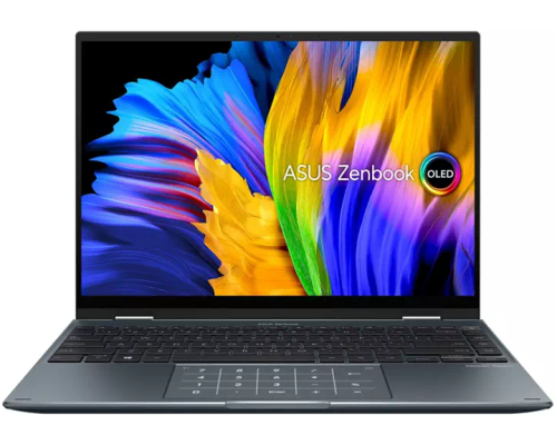 Asustek Zenbook 14 Flip OLED UP5401EA 14' i5-1135G7 8GB 256GB SSD Integrated Graphis Pine Grey