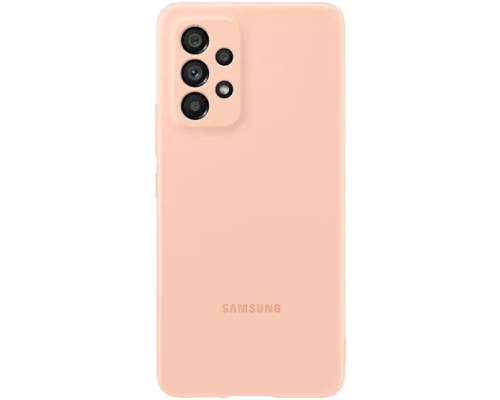 Samsung Galaxy A53 Silicone Cover Peach (EF-PA536TPEGRU)