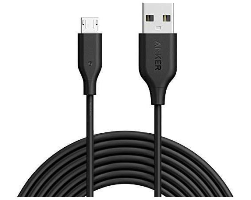 Anker Powerline Micro USB (10ft) Black Upgrade