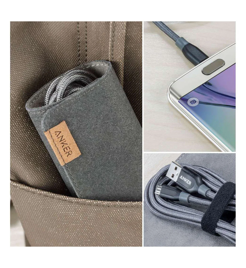 Anker Powerline+ Micro USB 6ft UN Gray in offline for EU - Image 3