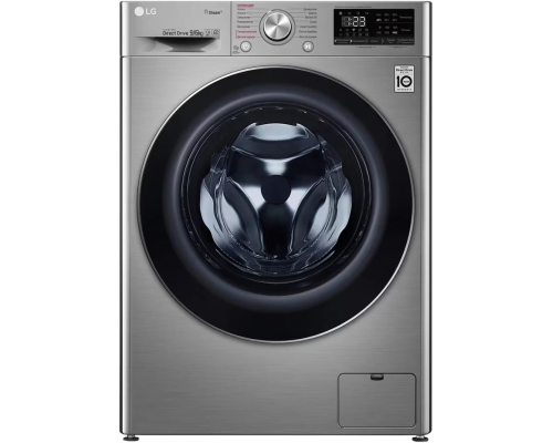 სარეცხი მანქანა საშრობით-LG F4V5VG2S 9 kg 1400 rpm ინვენტორული Silver