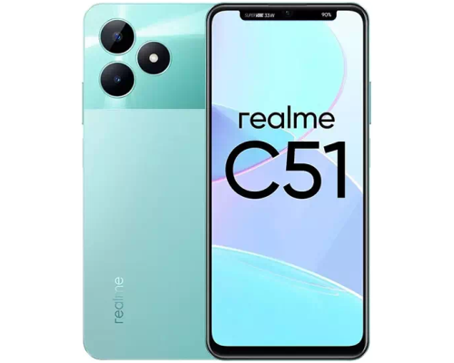 Realme C51 (4GB/128GB) Dual Sim LTE - Mint Green