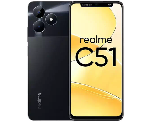 Realme C51 (4GB/128GB) Dual Sim LTE - Black