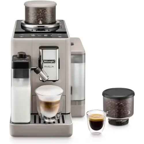 ყავის აპარატი DeLonghi Rivelia EXAM440.55.B Bean-to-Cup / LatteCrema Hot / Touch Screen / Onyx Black